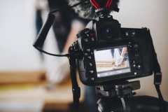 Des équipements de tournage vidéo